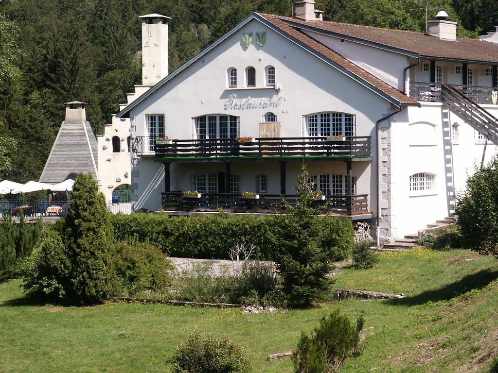 Aux Truites Bleues Hotel Fort-du-Plasne Exterior foto
