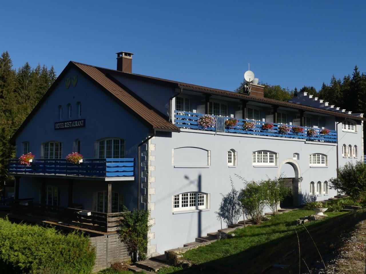 Aux Truites Bleues Hotel Fort-du-Plasne Exterior foto