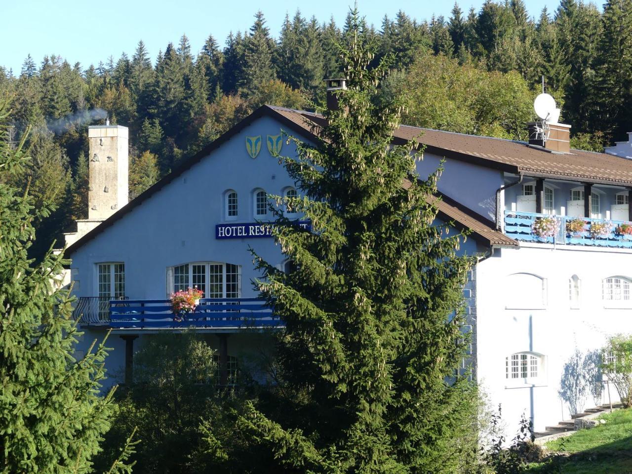 Aux Truites Bleues Hotel Fort-du-Plasne Exterior foto