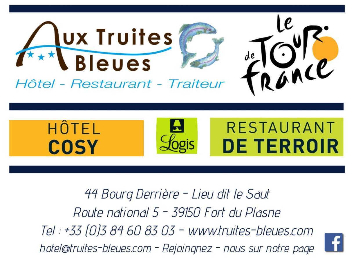 Aux Truites Bleues Hotel Fort-du-Plasne Exterior foto
